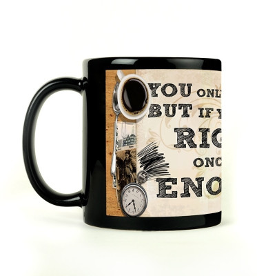 68% OFF on Shoprock Live Right Ceramic Mug 450 ml 68% OFF on Shoprock Live Right Ceramic Mug 450 ml