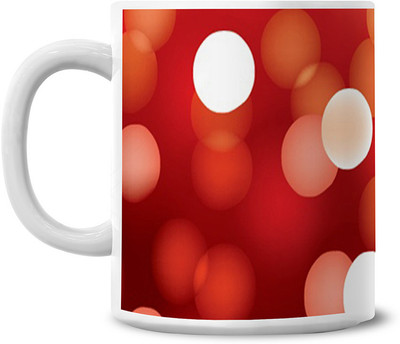 50% OFF on Lovely Collection Colourfull Bubbles Ceramic Mug