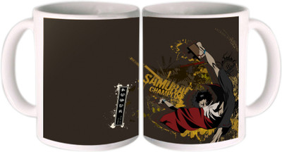 62% OFF on Shopkeeda Samurai M9 Ceramic Mug 350 ml