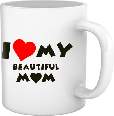 50% OFF on Tiedribbons Gifts For My Beautiful Mom Coffee Ceramic Mug 350 ml