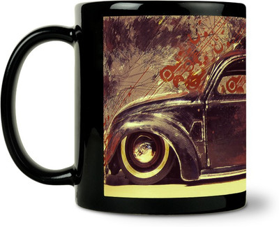 36% OFF on ShopMantra Vintage Car Graffiti Ceramic Mug 300 ml 36% OFF on ShopMantra Vintage Car Graffiti Ceramic Mug 300 ml