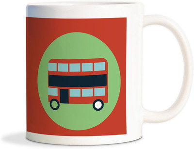 81% OFF on AMY Vector Cartoon Red Bus Coffee Ceramic Mug 450 ml 81% OFF on AMY Vector Cartoon Red Bus Coffee Ceramic Mug 450 ml