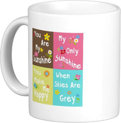 37% OFF on Exoctic Silver MUG126 Ceramic Mug 250 ml