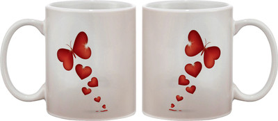 15% OFF on Artifa Love Butterfly Porcelain, Ceramic Mug 350 ml 15% OFF on Artifa Love Butterfly Porcelain, Ceramic Mug 350 ml