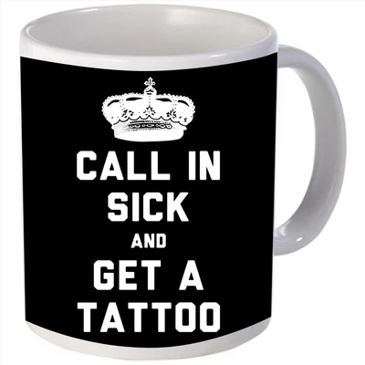 Snoogg call inick and get a tattoo Ceramic Mug