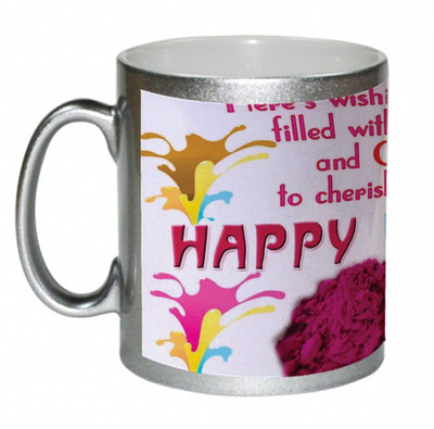 55% OFF on AMY Colorfull Wishing Happy Holi Message Ceramic Mug 325 ml 55% OFF on AMY Colorfull Wishing Happy Holi Message Ceramic Mug 325 ml
