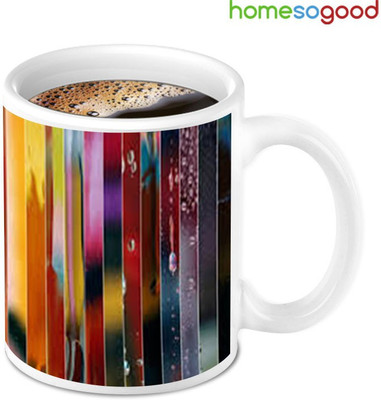 41% OFF on HomeSoGood Multicolor Designed Coffee Ceramic Mug 280 ml 41% OFF on HomeSoGood Multicolor Designed Coffee Ceramic Mug 280 ml