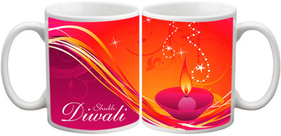 62% OFF on Shopkeeda Diwali SMG033589 Ceramic Mug