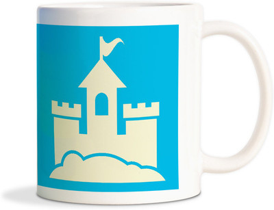 68% OFF on Shoprock Lovely Cartoon Palace Coffee Ceramic Mug