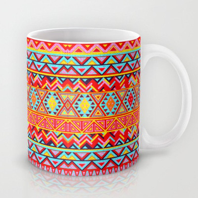 58% OFF on Astrode India Style Pattern Ceramic Mug 325 ml
