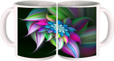 25% OFF on Shopkeeda Colourful Flowres Ceramic Mug 350 ml 25% OFF on Shopkeeda Colourful Flowres Ceramic Mug 350 ml