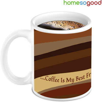 41% OFF on Home So Good Awesome Coffee My Best Friend Ceramic Mug 280 ml 41% OFF on Home So Good Awesome Coffee My Best Friend Ceramic Mug 280 ml