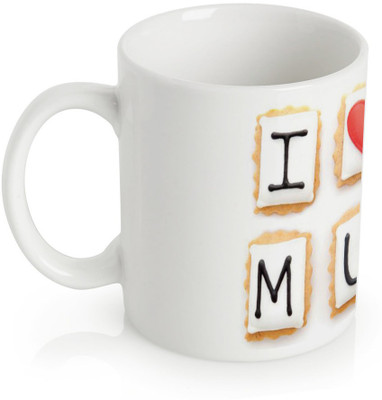 60% OFF on StyBuzz I Love You Mum Mothers Day Porcelain Mug 300 ml