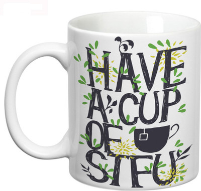 54% OFF on Prithish A Cup of STFU Ceramic Mug 330 ml