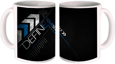 62% OFF on Shopkeeda Define Yourself Ceramic Mug 350 ml