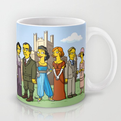 41% OFF on Astrode Downton Abbey Cast Ceramic Mug 325 ml