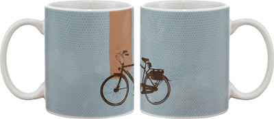 15% OFF on Artifa Retro Bicycle Porcelain, Ceramic Mug 350 ml 15% OFF on Artifa Retro Bicycle Porcelain, Ceramic Mug 350 ml