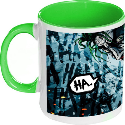 41% OFF on AMY Ha Scary Joker Inside Green Coffee Ceramic Mug 41% OFF on AMY Ha Scary Joker Inside Green Coffee Ceramic Mug