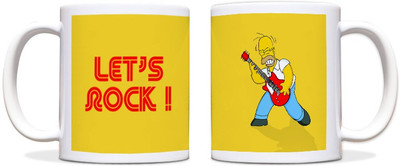 54% OFF on ShopMantra Lets Rock Music Black Ceramic Mug 300 ml 54% OFF on ShopMantra Lets Rock Music Black Ceramic Mug 300 ml