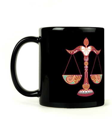 30% OFF on Lovely Collection Black Zodiac Libra Sunsign Ceramic Mug 30% OFF on Lovely Collection Black Zodiac Libra Sunsign Ceramic Mug