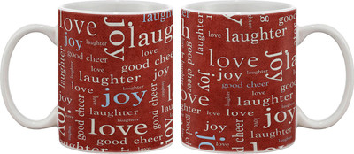 15% OFF on Artifa Love And Joy Pattern Porcelain, Ceramic Mug 350 ml 15% OFF on Artifa Love And Joy Pattern Porcelain, Ceramic Mug 350 ml