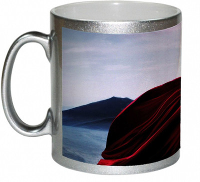 70% OFF on AMY Super Man 3D Cool Pose Coffee Ceramic Mug 325 ml