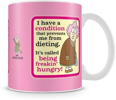 35% OFF on Aunty Acid Dieting Ceramic Mug 325 ml 35% OFF on Aunty Acid Dieting Ceramic Mug 325 ml