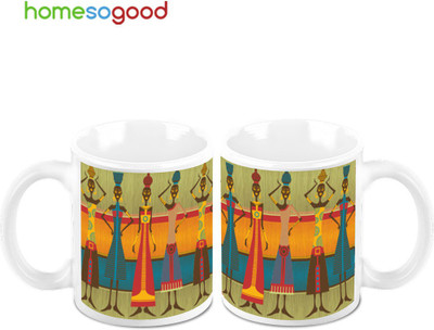45% OFF on HomeSoGood Women Carrying Earthen-pot 2 Mugs Ceramic Mug 325 ml, Pack of 2 45% OFF on HomeSoGood Women Carrying Earthen-pot 2 Mugs Ceramic Mug 325 ml, Pack of 2