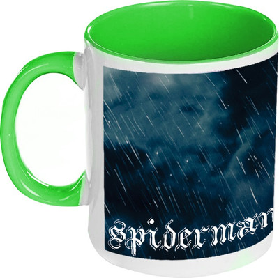 58% OFF on AMY Spider Man Rain Inside Green Coffee Ceramic Mug 325 ml 58% OFF on AMY Spider Man Rain Inside Green Coffee Ceramic Mug 325 ml