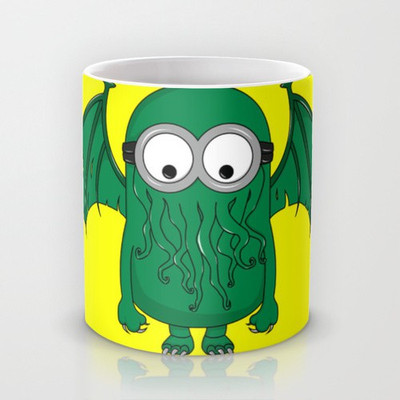 41% OFF on Astrode Minion Parody Of Cthulhu Ceramic Mug 325 ml
