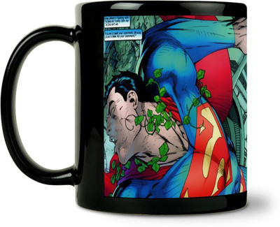 36% OFF on ShopMantra Superman Vs Batman Ceramic Mug 300 ml