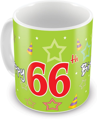10% OFF on Everyday Gifts 66th Happy Birthday Ceramic Mug 10% OFF on Everyday Gifts 66th Happy Birthday Ceramic Mug