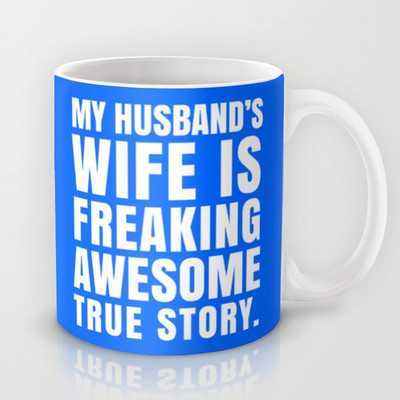 58% OFF on Astrode My Husband'S Wife Is Freaking Awesome Ceramic Mug 325 ml 58% OFF on Astrode My Husband'S Wife Is Freaking Awesome Ceramic Mug 325 ml