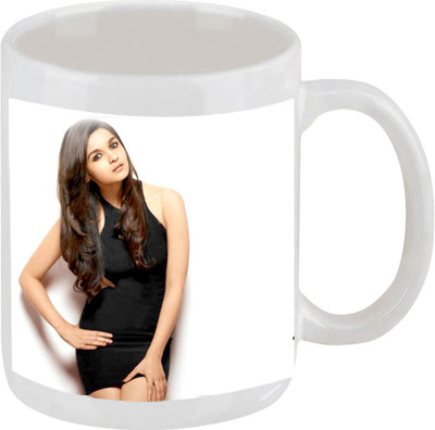 28% OFF on Ellicon E10 Alia Bhat Ceramic Mug 325 ml