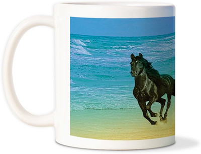 75% OFF on AMY Horse Beach Sidecoffee Ceramic Mug 75% OFF on AMY Horse Beach Sidecoffee Ceramic Mug