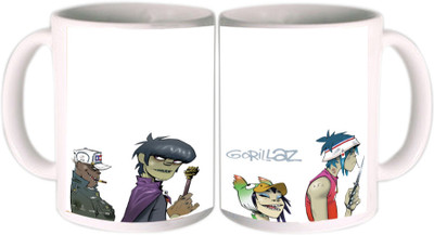 62% OFF on Shopkeeda Gorllaz 1 Ceramic Mug 350 ml