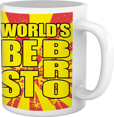 50% OFF on Tiedribbons World Best Bro Ceramic Mug 350 ml