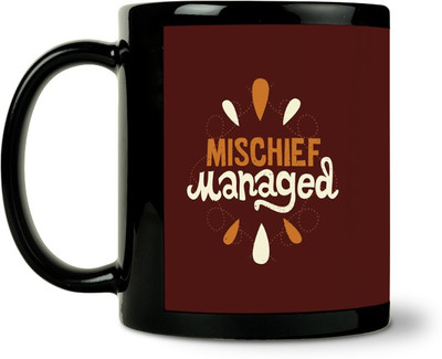 36% OFF on ShopMantra Mischief Ceramic Mug 300 ml 36% OFF on ShopMantra Mischief Ceramic Mug 300 ml
