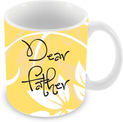 26% OFF on Everyday Gifts Dear Father Ceramic Mug 325 ml