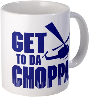 40% OFF on Teeskart Get To Do Choppa Porcelain Mug 300 ml 40% OFF on Teeskart Get To Do Choppa Porcelain Mug 300 ml