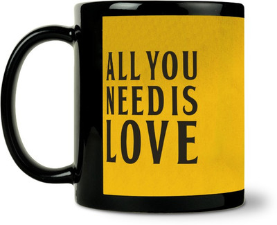 36% OFF on ShopMantra Beatles All You Need Is Love Ceramic Mug 300 ml 36% OFF on ShopMantra Beatles All You Need Is Love Ceramic Mug 300 ml