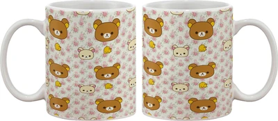 Artifa Teddy Bear Texture Porcelain, Ceramic Mug 350 ml