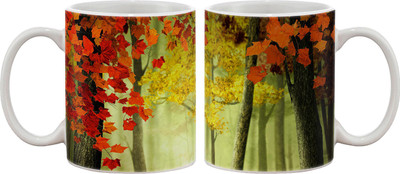 15% OFF on Artifa Colors In The Forest Porcelain, Ceramic Mug 350 ml 15% OFF on Artifa Colors In The Forest Porcelain, Ceramic Mug 350 ml
