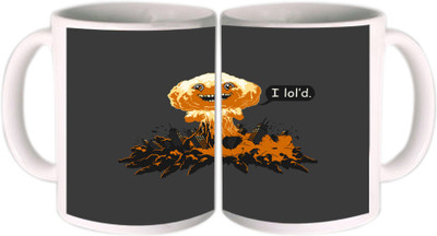 25% OFF on Shopkeeda I Lol'd Ceramic Mug 350 ml