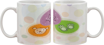 Artifa Bear , Paws And Star Porcelain, Ceramic Mug 350 ml Artifa Bear , Paws And Star Porcelain, Ceramic Mug 350 ml