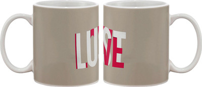 15% OFF on Artifa Love And Lust Porcelain, Ceramic Mug 350 ml