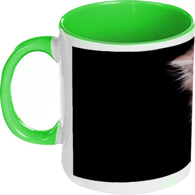 58% OFF on AMY Little Cat Cute Inside Green Coffee Ceramic Mug 58% OFF on AMY Little Cat Cute Inside Green Coffee Ceramic Mug