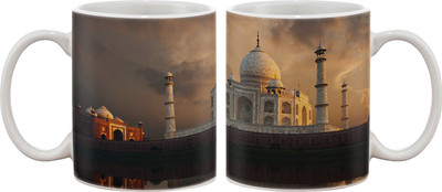 Artifa Taj Mahal Symbol Of Love Porcelain, Ceramic Mug 350 ml