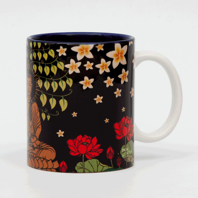 India Circus Nirvana Tree Ceramic Mug