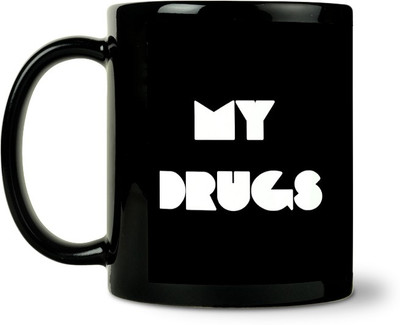 40% OFF on ShopMantra Life Is My Drug Ceramic Mug 300 ml 40% OFF on ShopMantra Life Is My Drug Ceramic Mug 300 ml